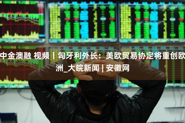 中金澳融 视频丨匈牙利外长：美欧贸易协定将重创欧洲_大皖新闻 | 安徽网