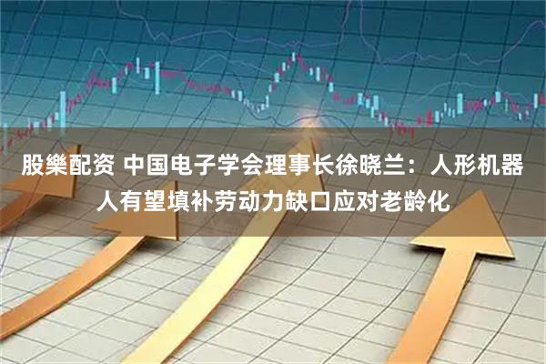 股樂配资 中国电子学会理事长徐晓兰：人形机器人有望填补劳动力缺口应对老龄化